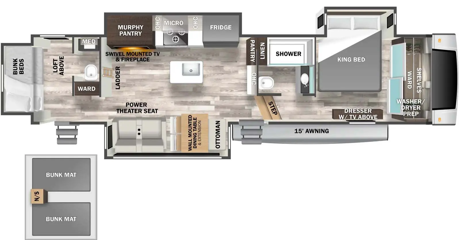 3525LF Floorplan Image